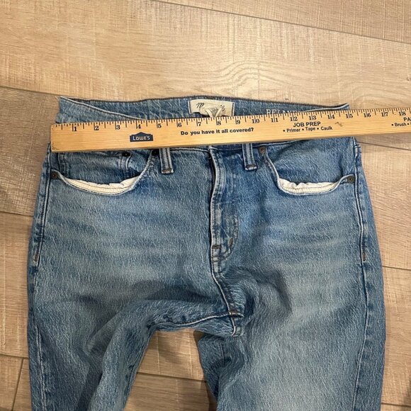 MADEWELL MENS LIGHTWASH JEANS RELAXED TAPERED 30 X 32 - Picture 4 of 9